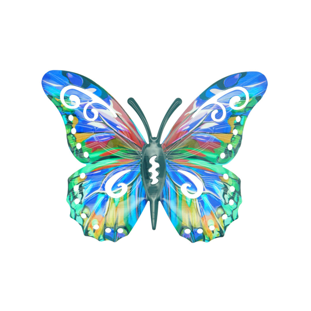 A complete set! 4Pcs Butterfly Metal Wall Decor