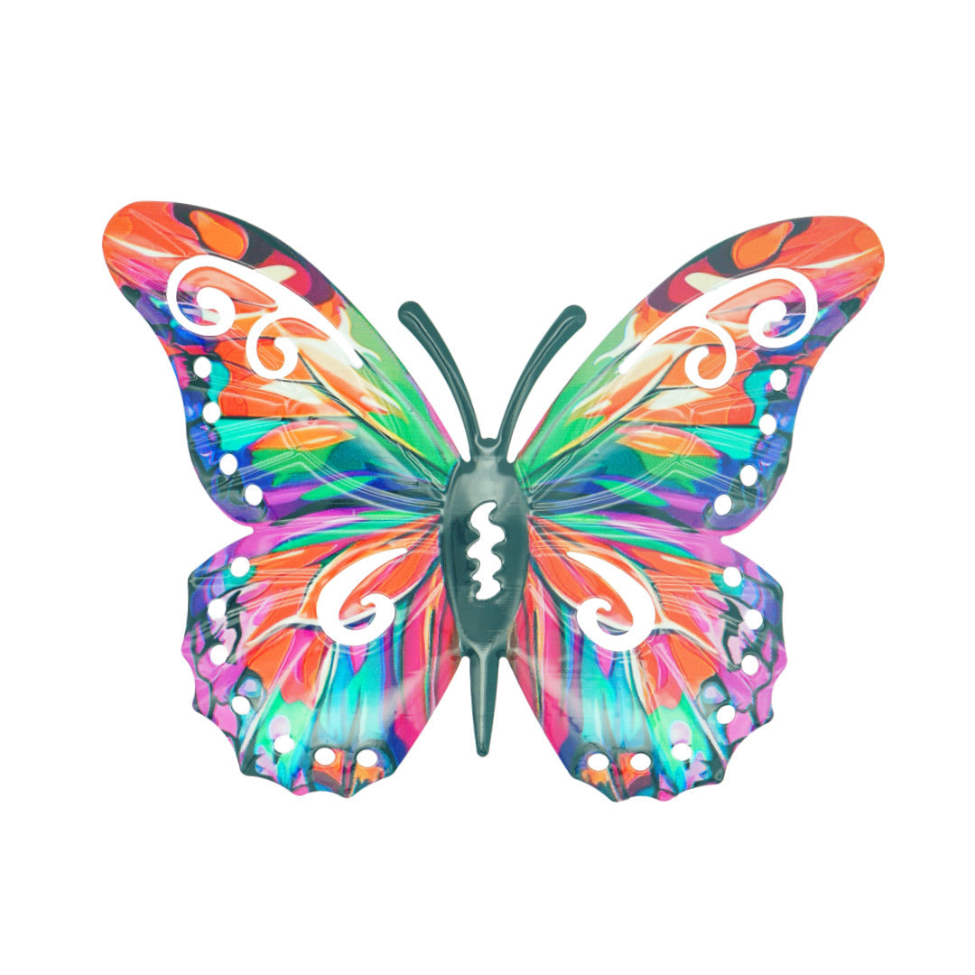 A complete set! 4Pcs Butterfly Metal Wall Decor
