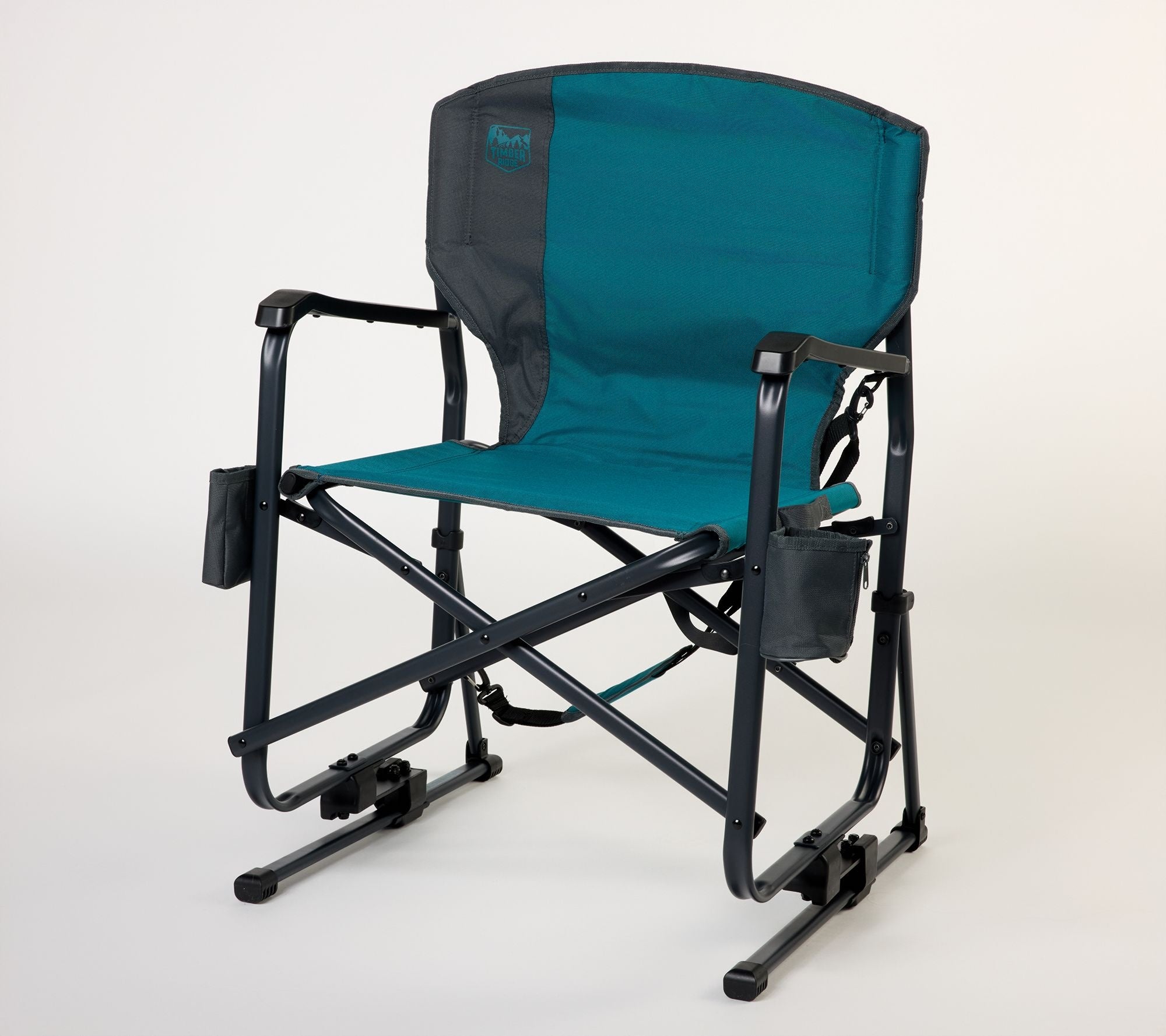 Timber Ridge Redwood Smooth Rocking Camping Chair