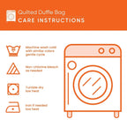 Hippie Journey Quilted Duffle Bag