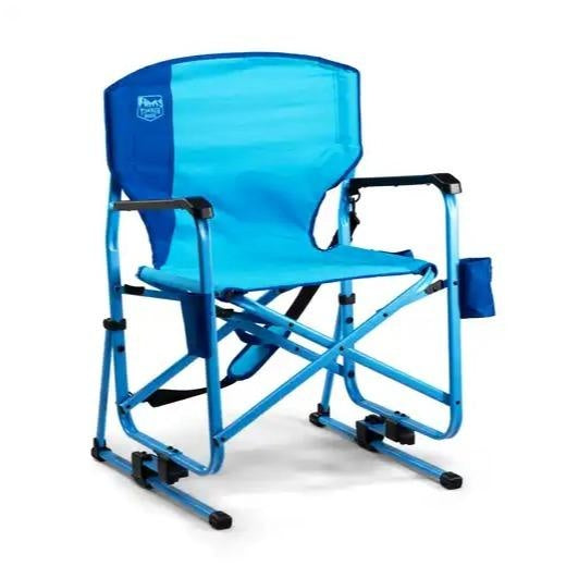 Timber Ridge Redwood Smooth Rocking Camping Chair