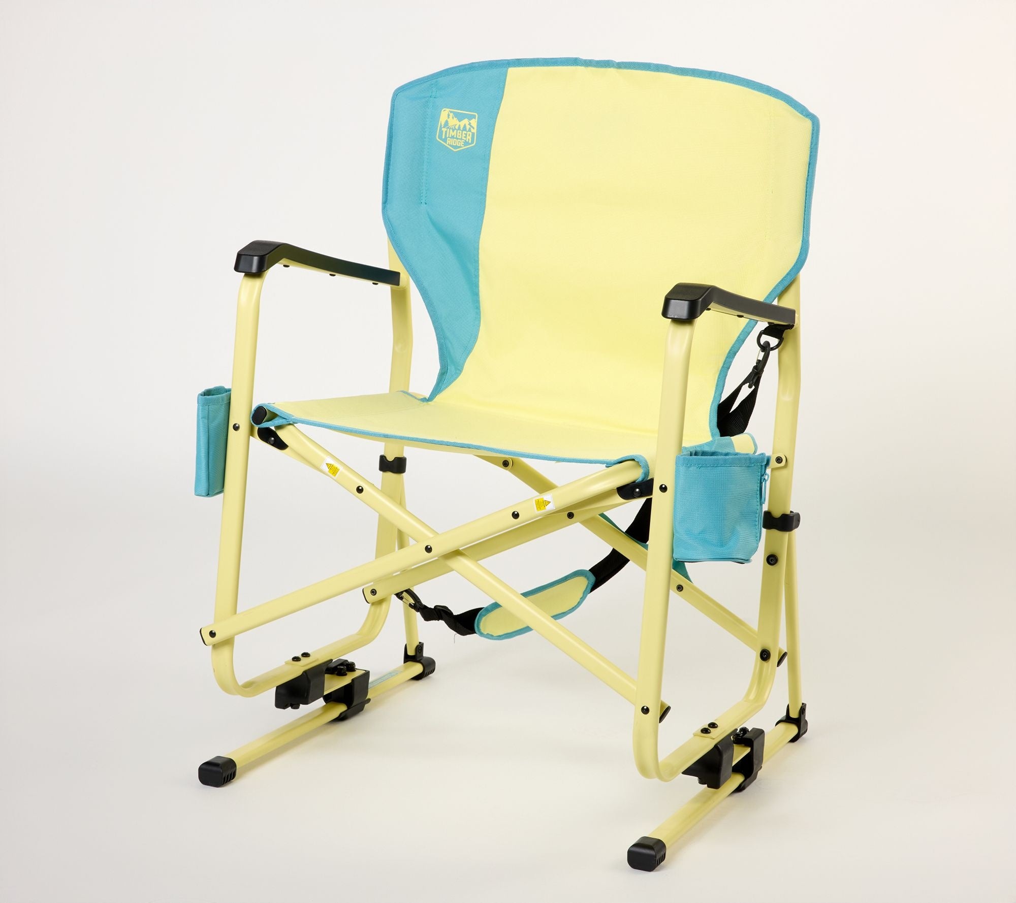 Timber Ridge Redwood Smooth Rocking Camping Chair