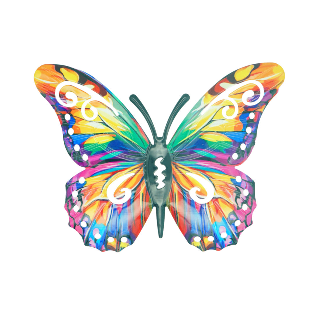 A complete set! 4Pcs Butterfly Metal Wall Decor