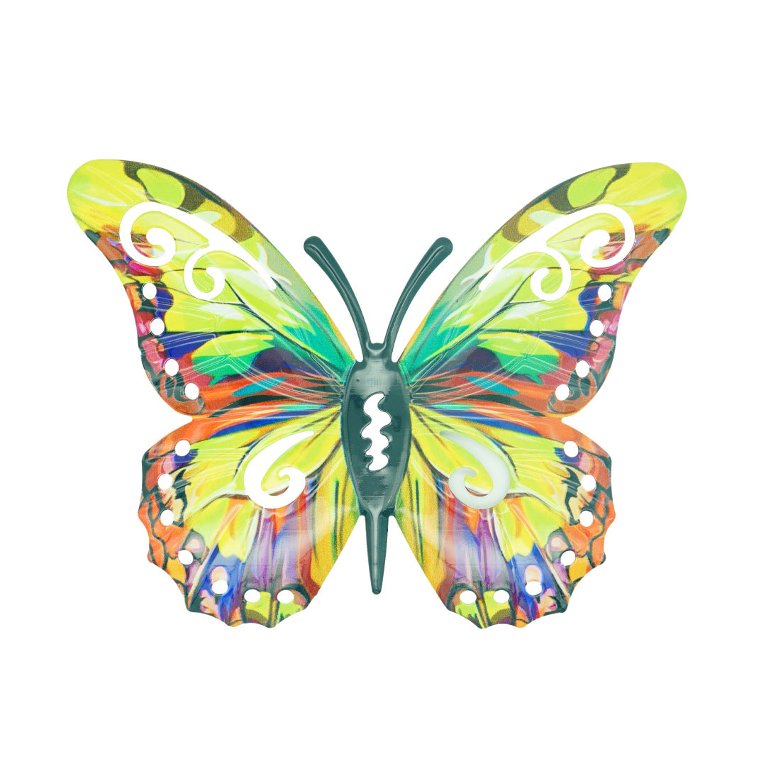 A complete set! 4Pcs Butterfly Metal Wall Decor