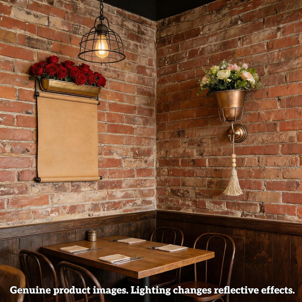 🌸 Wall-Mounted Flower Vase with Hook