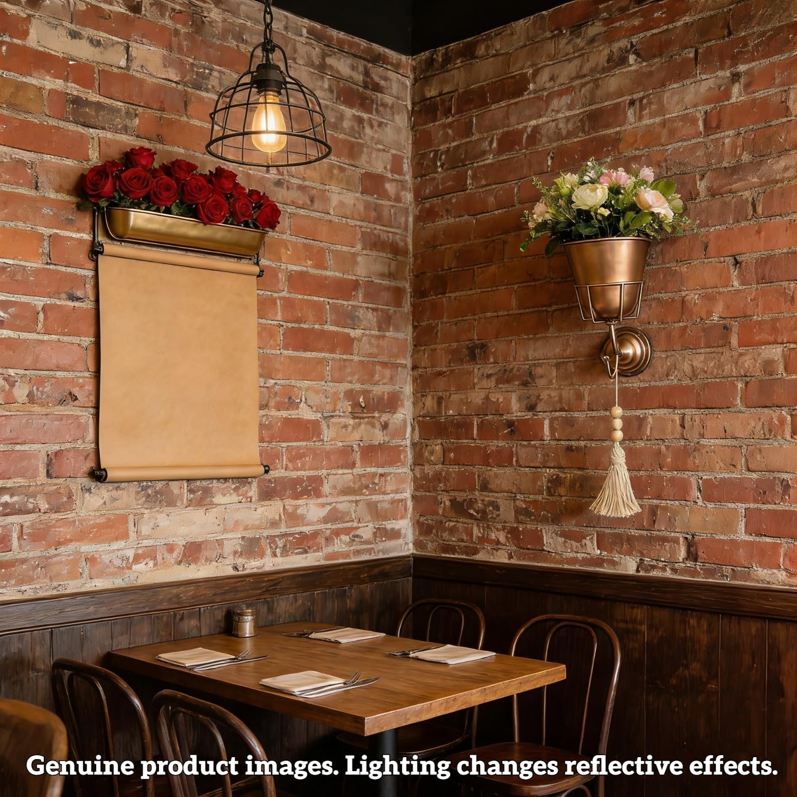 🌸 Wall-Mounted Flower Vase with Hook