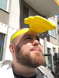 😂 Palm-Sized Sun Hat – Wear Fun, Steal the Spotlight!